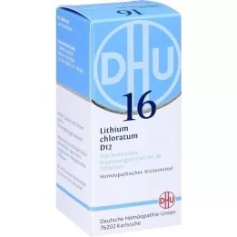 BIOCHEMIE DHU 16 Lithium chloratum d 12 comprimés, 80 pc