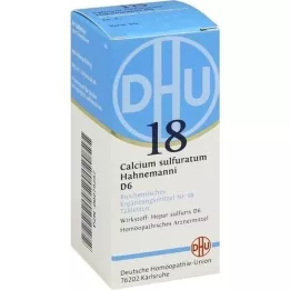 BIOCHEMIE DHU 18 Sulfuratum de calcium D 6 comprimés, 80 pc