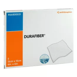 DURAFIBER Pansement 15x15 cm, 5 pièces
