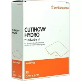 CUTINOVA Hydro 5x6 cm Adhesive Wound Pad, 10 pc