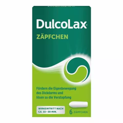 DULCOLAX Suppositoires, 6 pièces DULCOLAX Suppositoires, 6 pièces