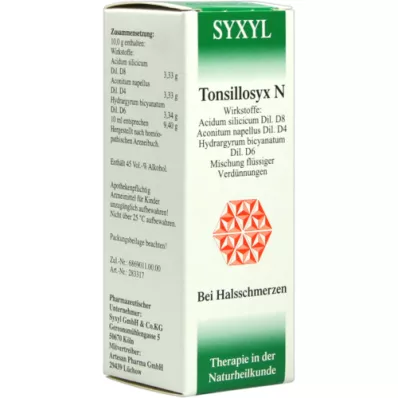SOLUTION SYSYL TONSILLYX N, 30 ml
