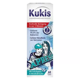 KUKIS Nettoyant pour appareils dentaires, 2X30 pcs