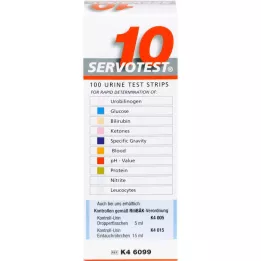 SERVO 10 bandes de test, 100 pc