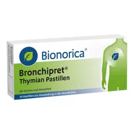 BRONCHIPRET Pastilles au thym, 30 pcs
