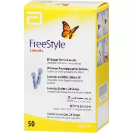 FREESTYLE Lancettes, 50 pièces