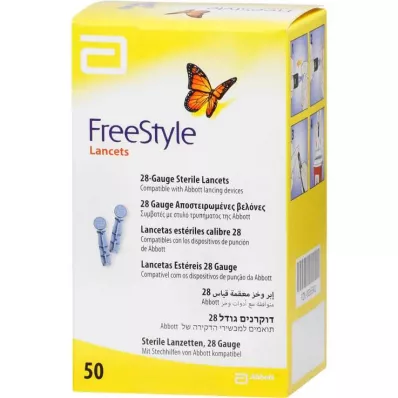 FREESTYLE Lancettes, 50 pièces FREESTYLE Lancettes, 50 pièces