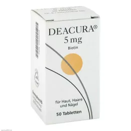 DEACURA Comprimés de 5 mg, 50 pièces