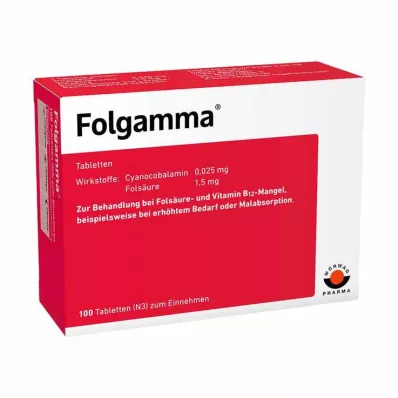 FOLGAMMA Comprimés, 100 pièces FOLGAMMA Comprimés, 100 pièces