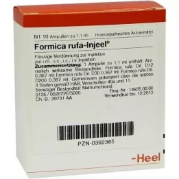 FORMICA RUFA INJEEL Ampoules, 10 pc