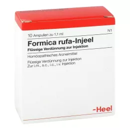 FORMICA RUFA INJEEL Ampoules, 10 pc