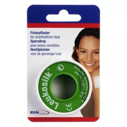 LEUKOSILK Carte blister 1,25 cm x 5 m, 1 pièce