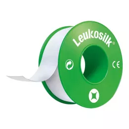 LEUKOSILK Carte blister 2,5 cm x 5 m, 1 pièce
