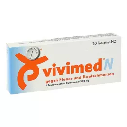 VIVIMED Comprimés N contre la fièvre et les maux de tête, 20 pcs