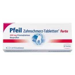 PFEIL Comprimés pelliculés Toothache Tablets forte, 10 pcs