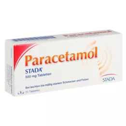PARACETAMOL STADA 500 mg comprimés, 20 pc