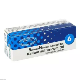 SCHUCKMINERAL Globuli 6 Potassium Sulfuricum D6, 7,5 g