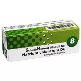 SCHUCKMINERAL Globuli 8 Sodium chloratum D6, 7,5 g