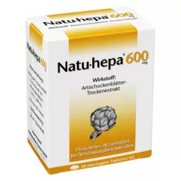 NATU HEPA 600 mg comprimés couverts, 50 heures