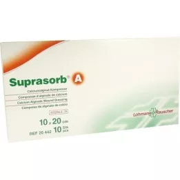 SUPRASORB Un alginat de calcium comprenant.10x20 cm, 10 pc