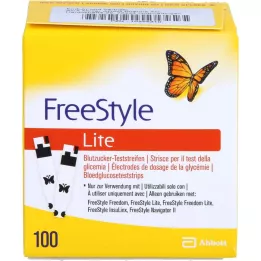 FREESTYLE Bandelettes de test Lite sans codage, 100 pièces