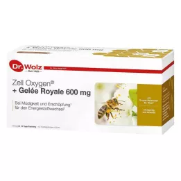 ZELL OXYGEN+ Gelée Royale 600 mg ampoules buvables, 14X20 ml