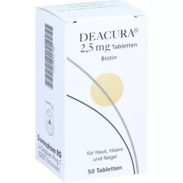 DEACURA 2,5 mg comprimés, 50 pc