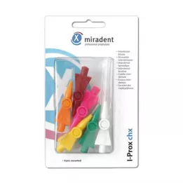 Miradent I-Prox ChX Brosses interdentaires Toutes les couleurs &amp; pc &amp; Rken, 6 pc
