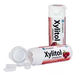 Miradent Xylitol Gum Cranberry, 30 pc