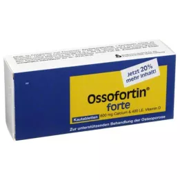 OSSOFORTIN forte comprimés à croquer, 60 pcs
