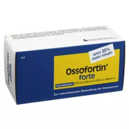 OSSOFORTIN forte comprimés à croquer, 120 pcs