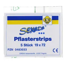 Bandes de plâtre Senada 19x72 mm, 5 pc