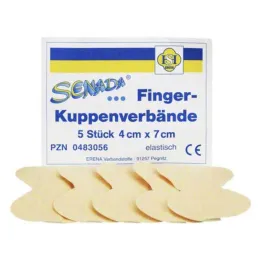 Bandage du bout des doigts Senada 4x7 cm, 5 pc