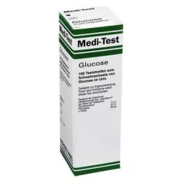 MEDI-TEST Bandelettes de test de glucose, 100 pièces