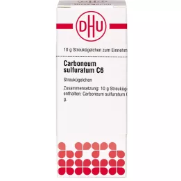 CARBONEUM SULFURATUM Globules C 6, 10 g