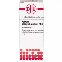 FERRUM SESQUICHLORATUM Globules D 30, 10 g