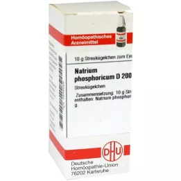 NATRIUM PHOSPHORICUM D 200 Globules, 10 g