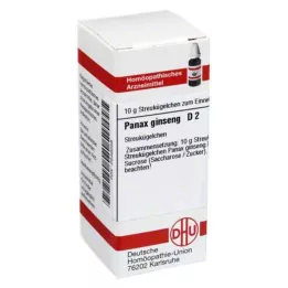 PANAX GINSENG Globules D2, 10 g