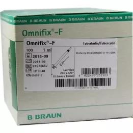 OMNIFIX F duo spr.1 ml 25 g 0,5x16 mm en latex - 100x1 ml