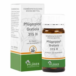 PFLÜGERPLEX Comprimés de Gratiola 315 H, 100 pcs