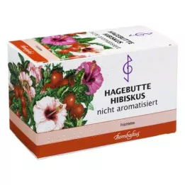 HAGEBUTTE HIBISKUS Sacs filtrants, 20X3 g