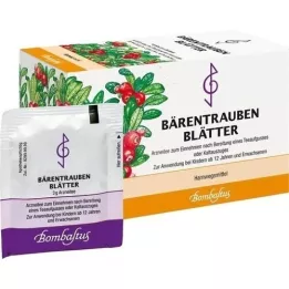 BÄRENTRAUBENBLÄTTER Sac filtre, 20x3 g