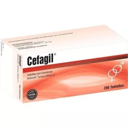CEFAGIL Tablettes, 200 pc
