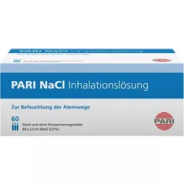 PARI Ampoules de solution dinhalation NaCl, 60x2,5 ml