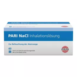 PARI Ampoules de solution pour inhalation de NaCl, 60X2,5 ml