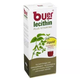BUER LECITHIN Plus Vitamines liquide, 750 ml