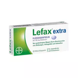 LEFAX Capsules extra liquides, 20 pièces