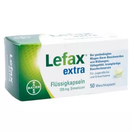 LEFAX Capsules extra liquides, 50 pièces