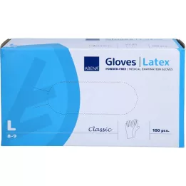 HANDSCHUHE Latex non poudré grand format 4389, 100 pcs