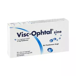VISC OPHTAL Gel pour les yeux sinus, 30X0,6 ml